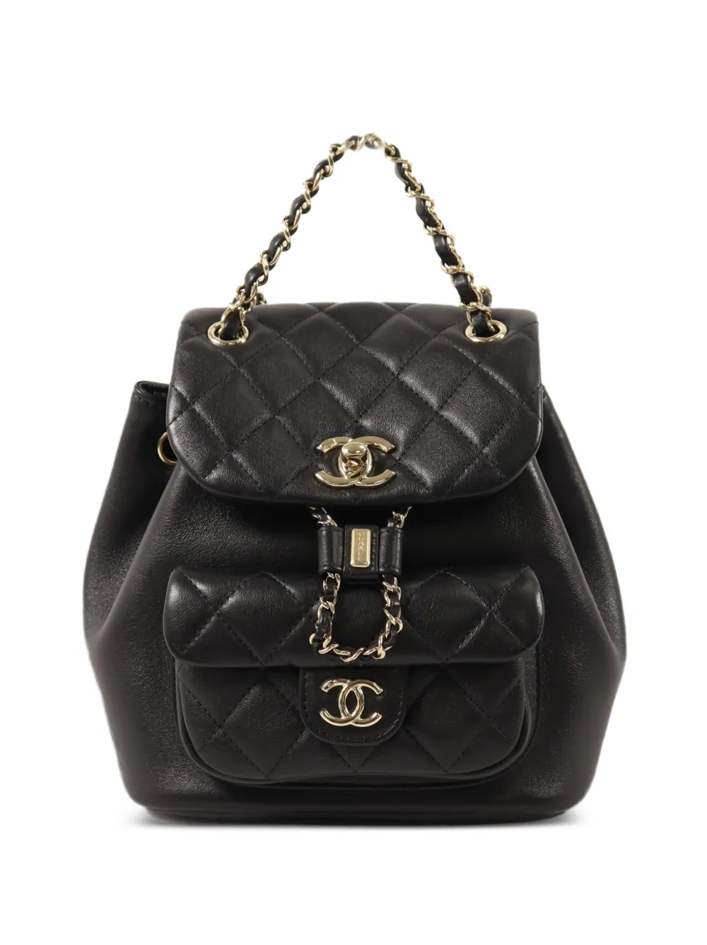 CHANEL Pre-Owned CC Duma backpack - Nero