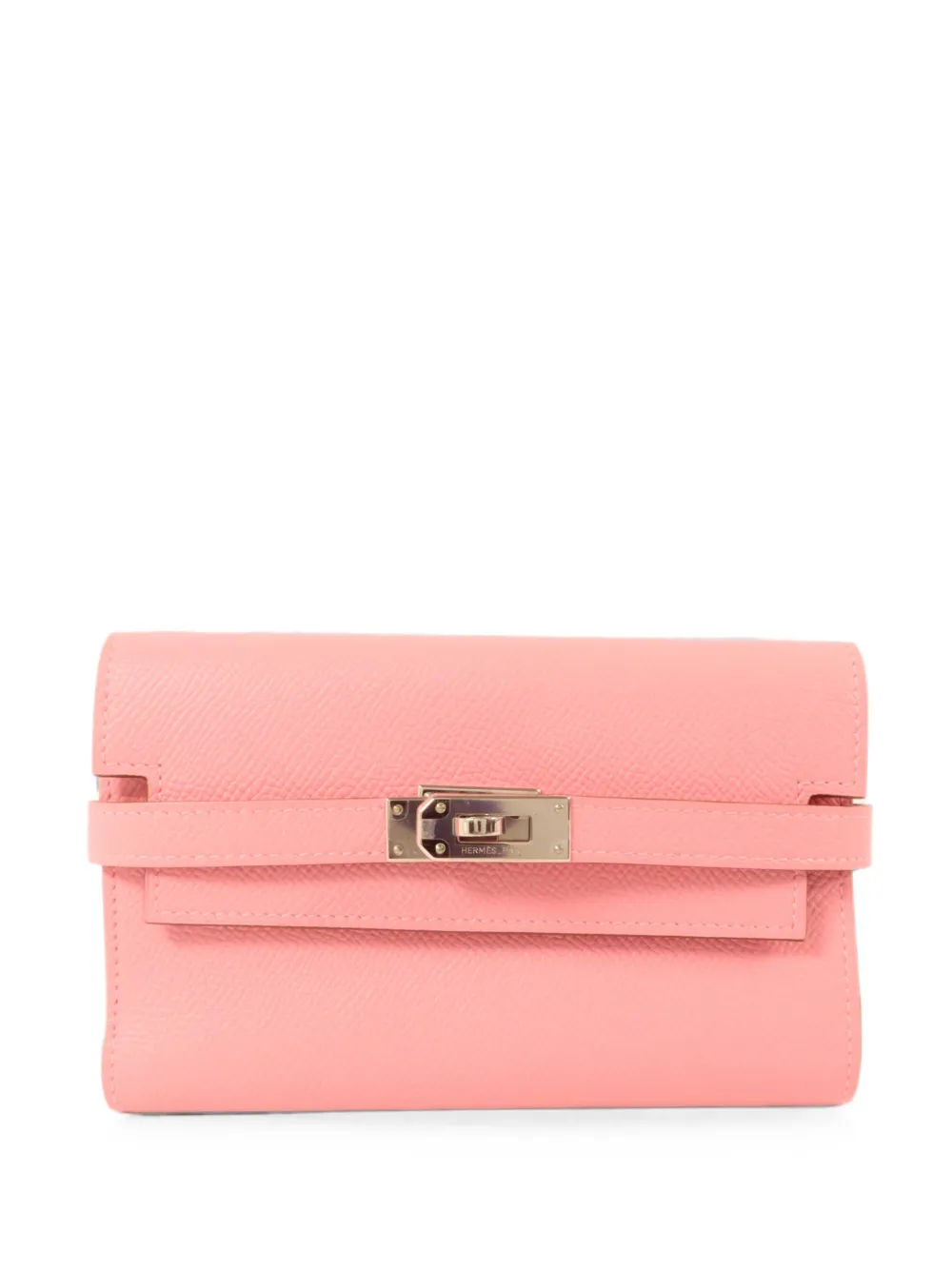 Hermès Pre-Owned Kelly Epsom trifold wallet - Pink