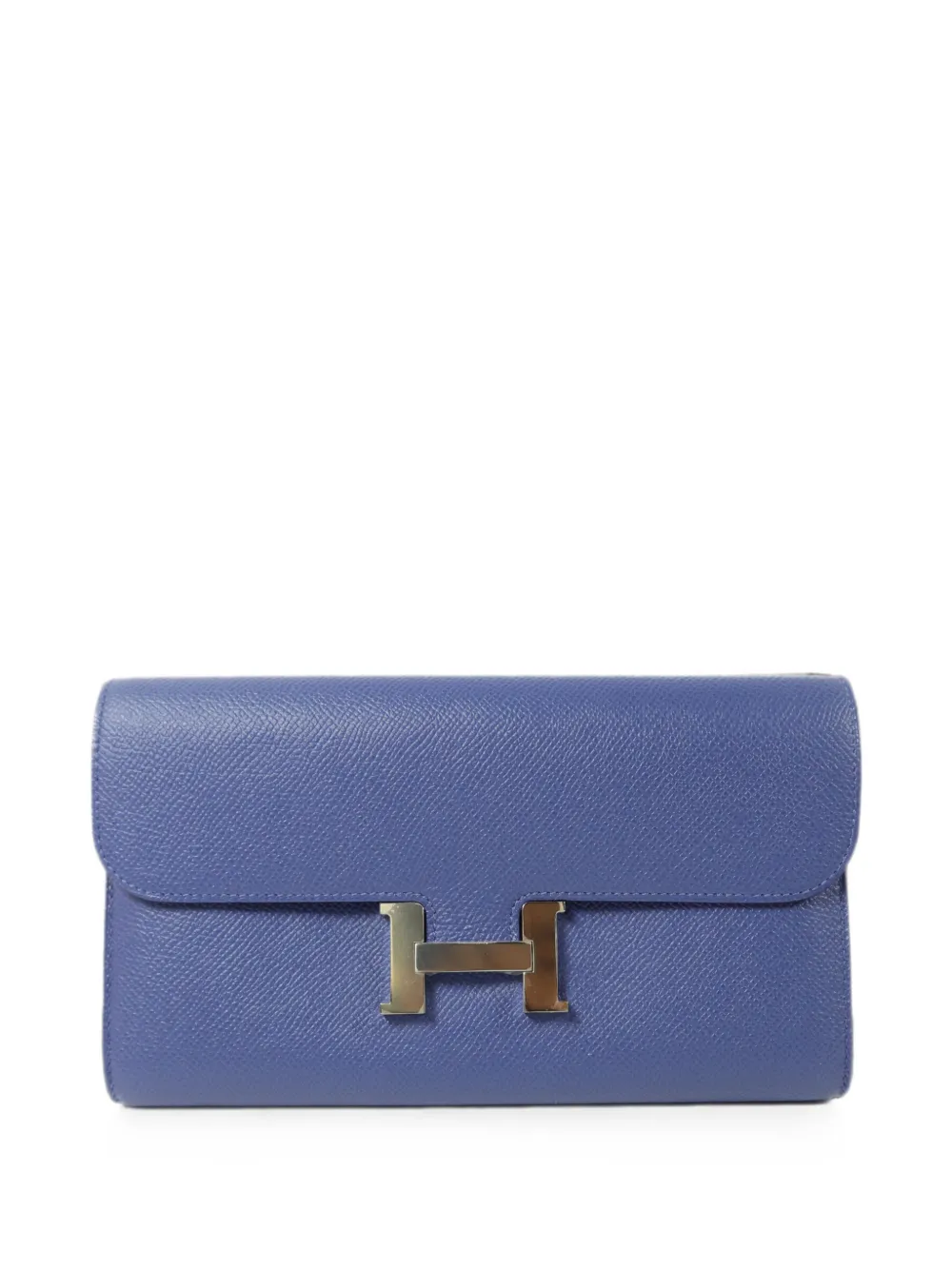 Hermès Pre-Owned 2018 Constance Epsom leather wallet - Blau