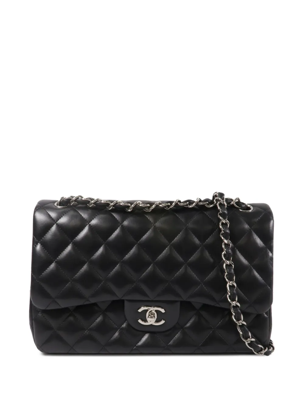 CHANEL Pre-Owned large CC turn-lock shoulder bag - Nero