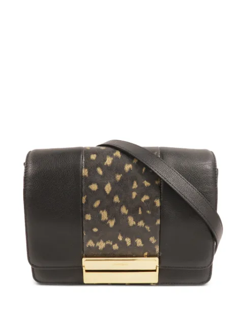 See By Chloé Vintage Schultertasche mit Leopardenprint