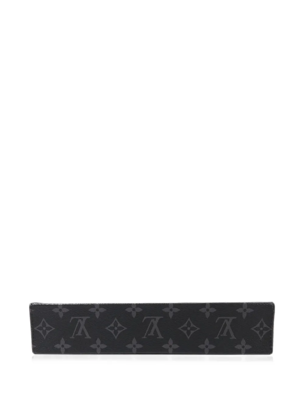 Louis Vuitton Pre-Owned MM Monogram Eclipse Pochette Voyage clutch bag - Black