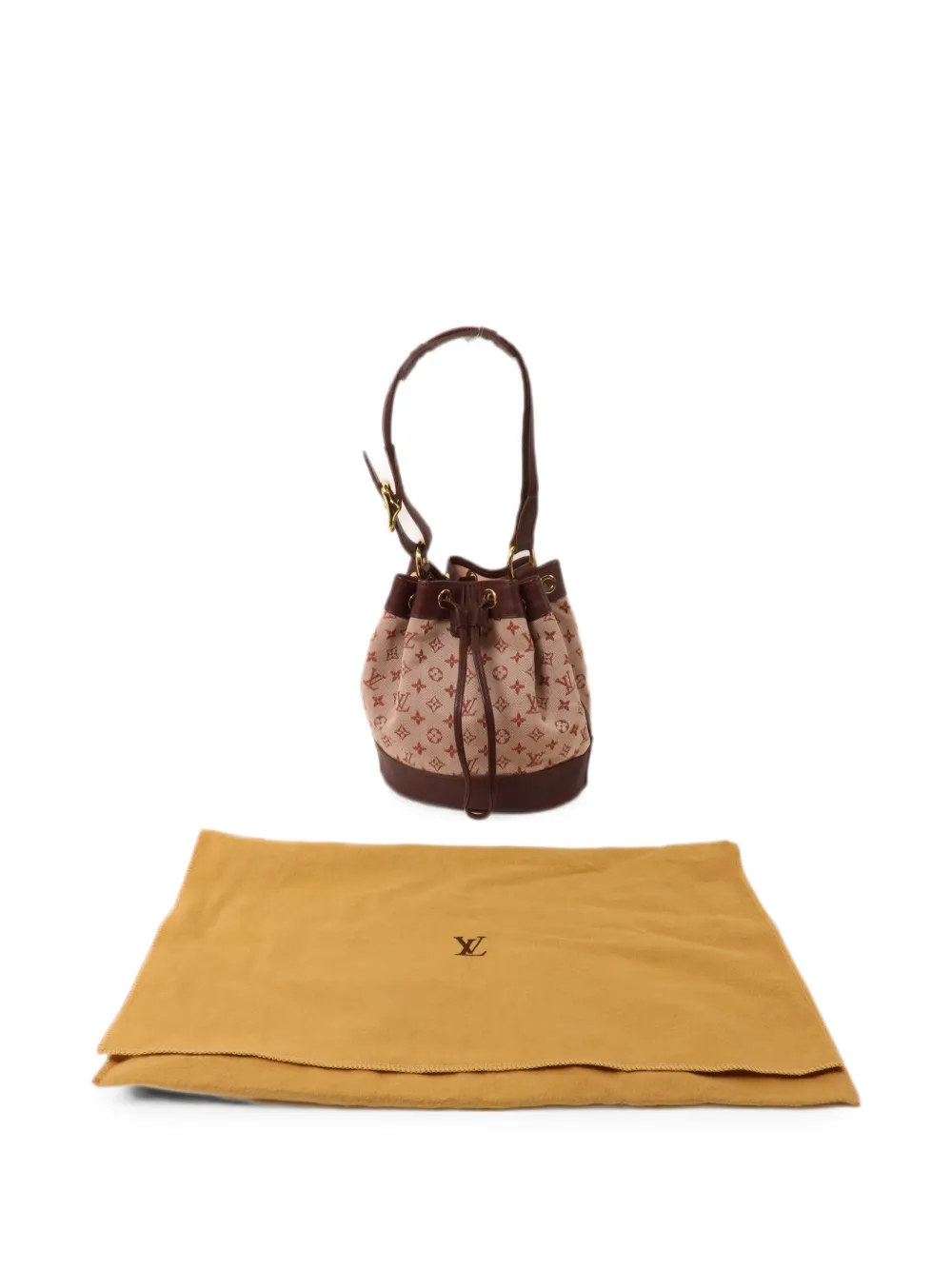Louis Vuitton Pre-Owned Monogram Mini Lin Noelie shoulder bag - Neutrals
