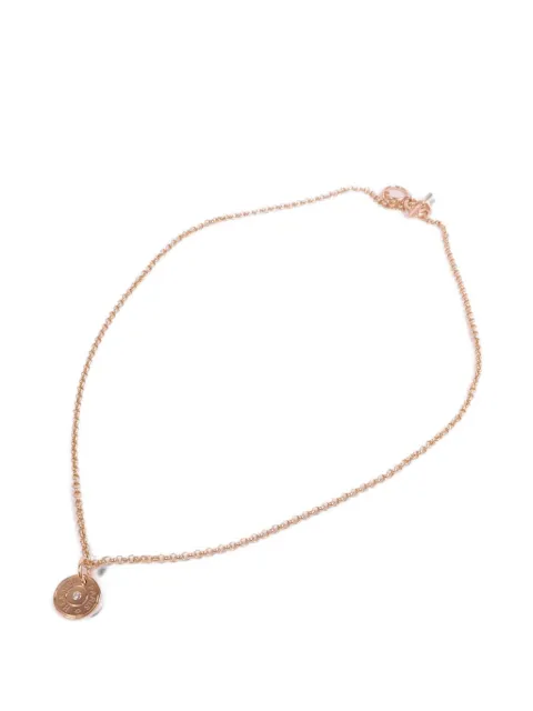 Hermès Pre-Owned Ex-Libris diamond necklace