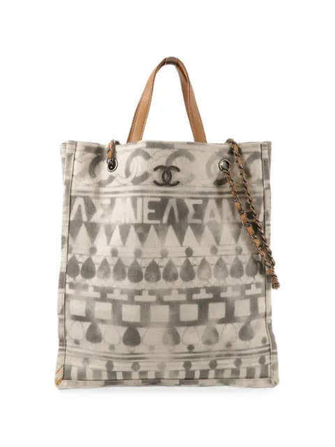 CHANEL Pre-Owned CC Iliad shopping tote bag