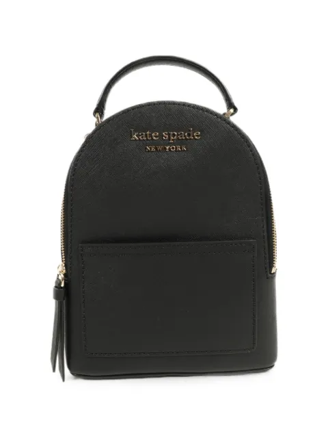 Kate Spade logo-plaque backpack