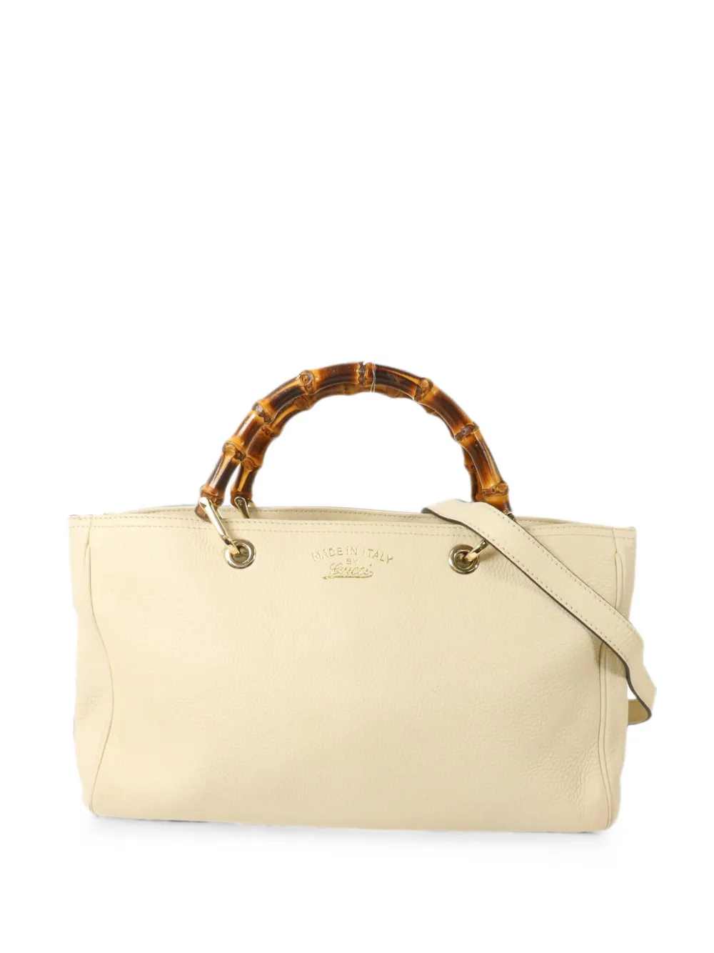 Gucci Pre-Owned Bamboo Shopper shoulder bag - Neutrals