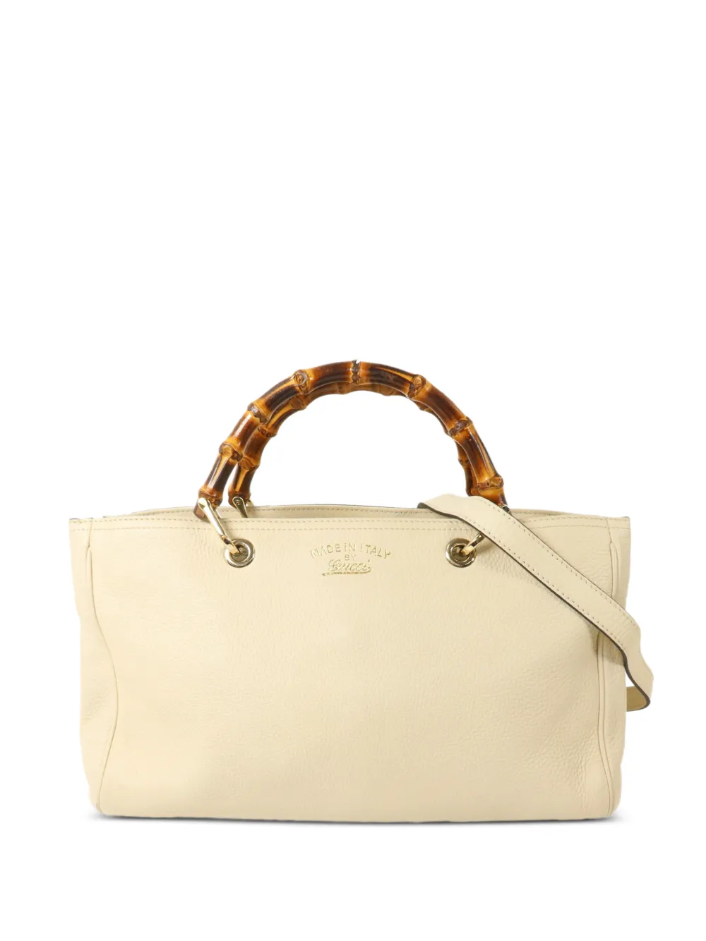 Gucci Pre-Owned Bamboo Shopper shoulder bag - Toni neutri