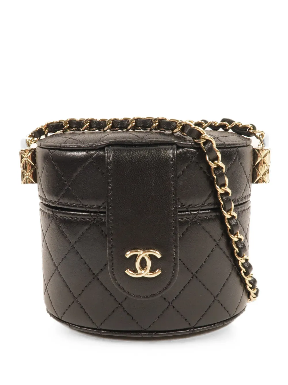CHANEL Pre-Owned CC quilted vanity shoulder bag - Nero