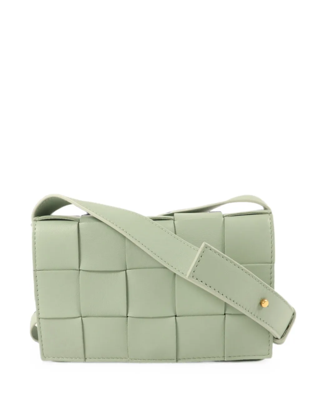 Bottega Veneta Pre-Owned Cassette shoulder bag - Grün