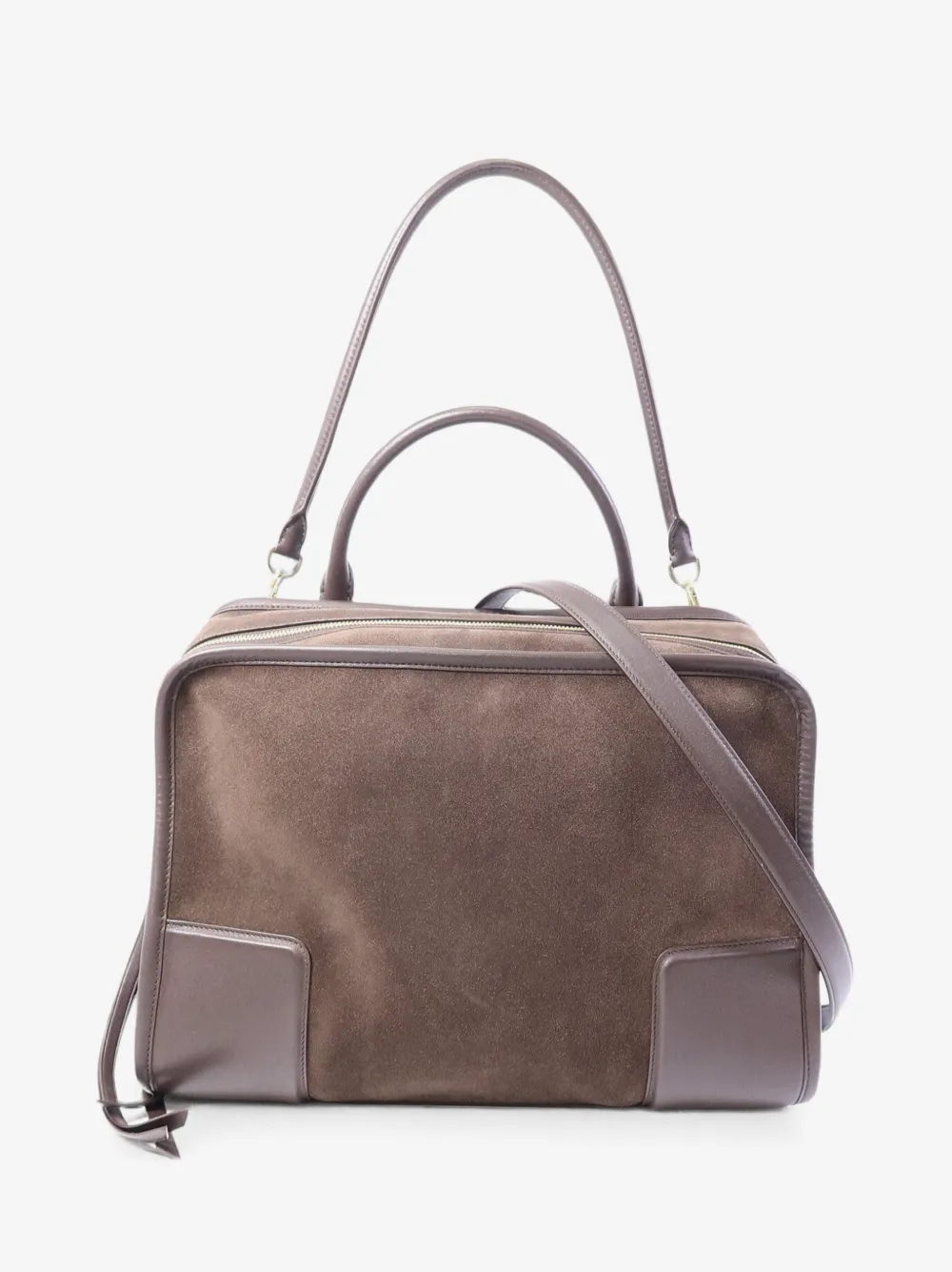 Loewe Pre-Owned Amazona leather shoulder bag | Brown | Image 1