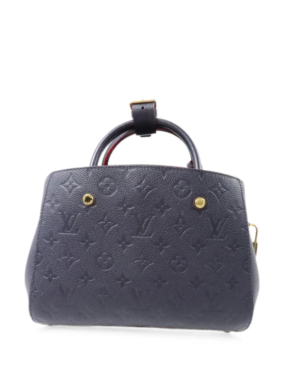 Louis Vuitton Pre-Owned Monogram Empreinte Montaigne BB handbag - Blue