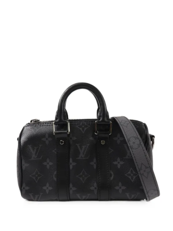 Louis Vuitton モノグラム エクリプス キーポル XS Louis Vuitton Pre-Owned キーポル モノグラム エクリプス ショルダー