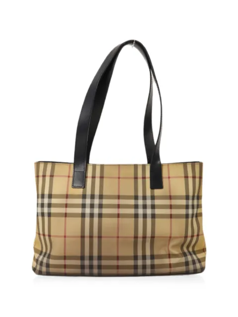 Burberry Pre-Owned شنطة عملية 'هايماركت تشيك'
