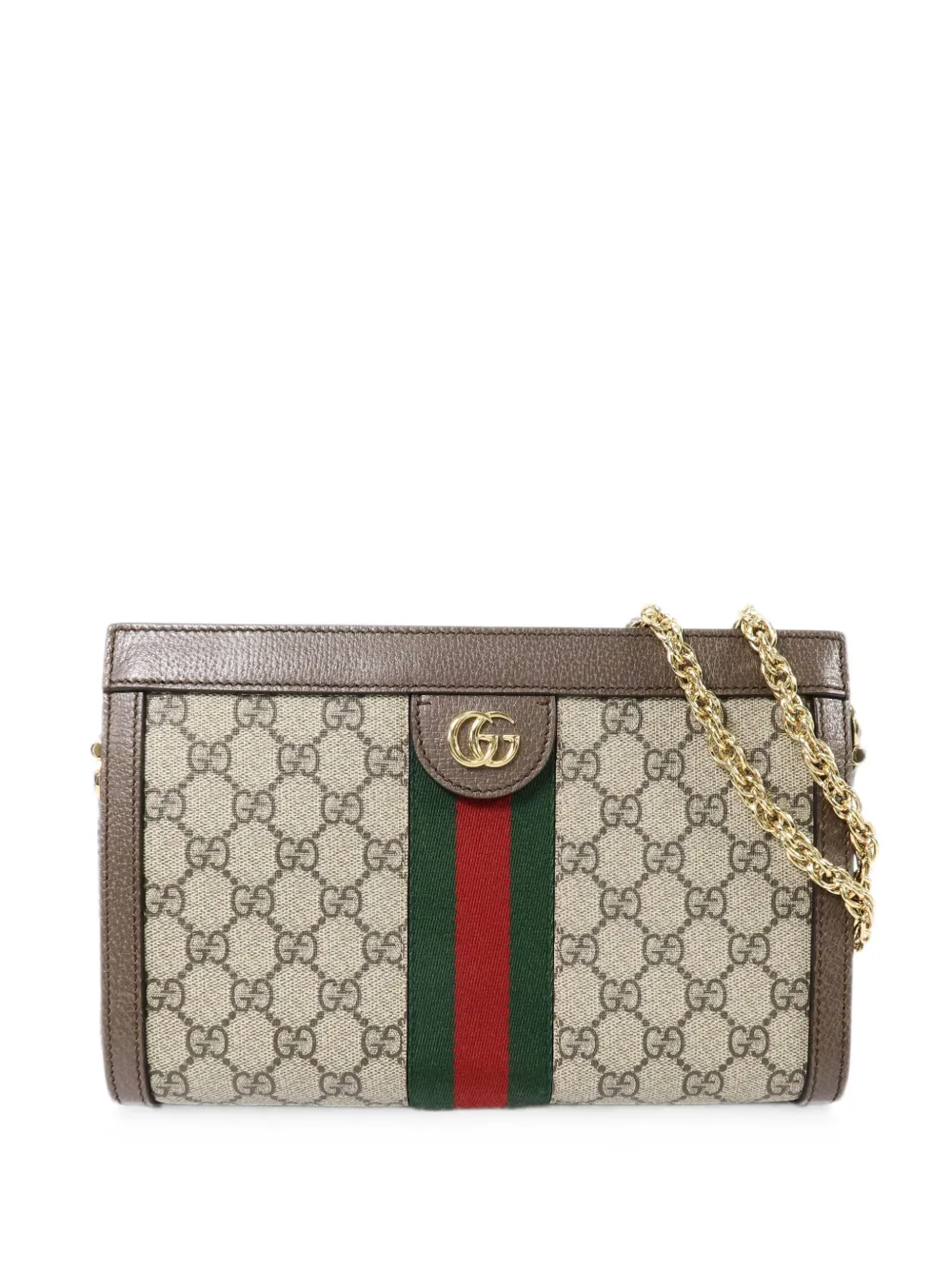 Gucci Pre-Owned Ophidia GG Web shoulder bag - Toni neutri