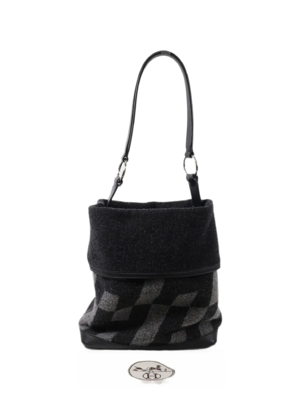 Hermès Pre-Owned Col Roule 25 shoulder bag - Grey