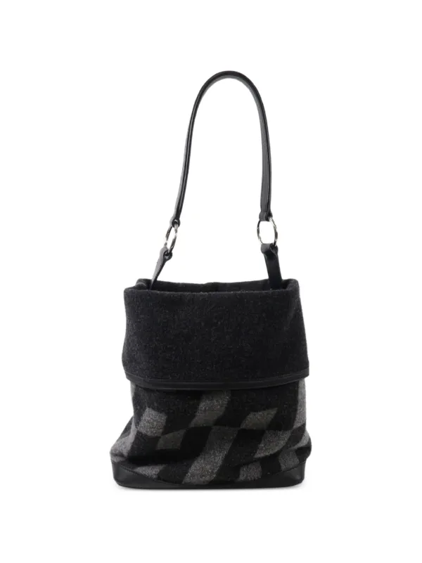 Hermès Pre-owned Col Roule 25 Shoulder Bag in Grey