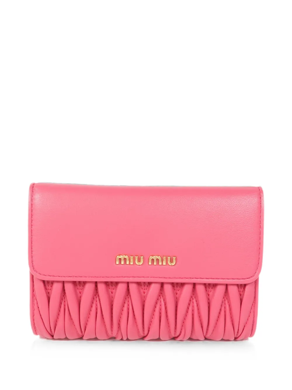 Miu Miu Pre-Owned leather wallet - Rosa