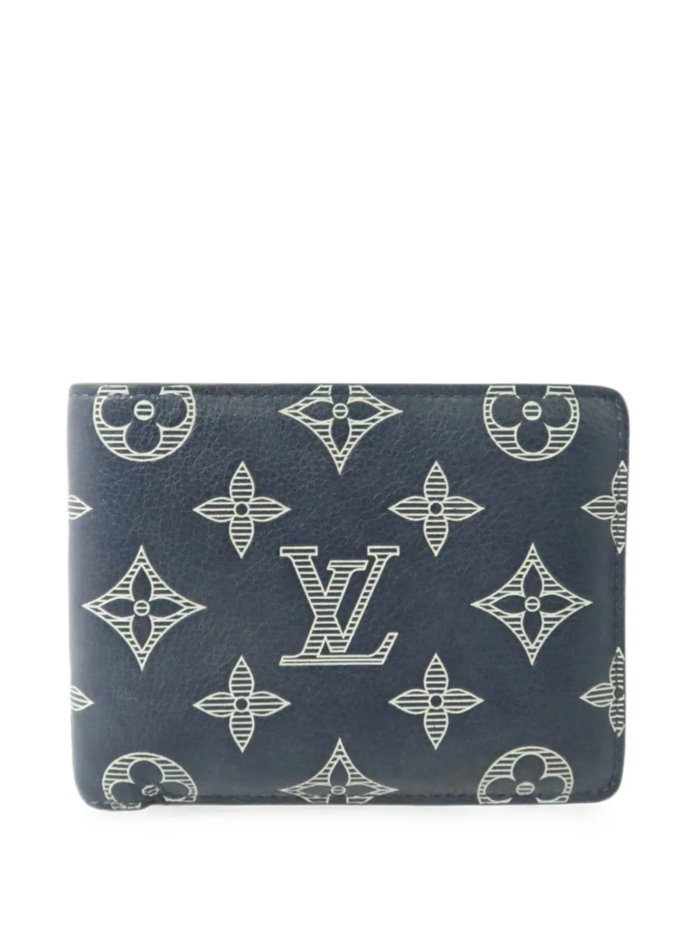 Louis Vuitton Pre-Owned 모노그램 섀도 지갑 | 블루 | Image 1