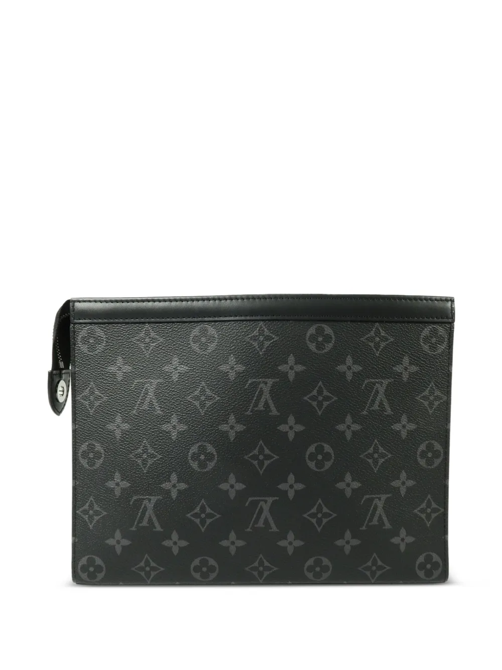 Louis Vuitton Pre-Owned Monogram Eclipse Pochette Voyage MM Clutch - Schwarz