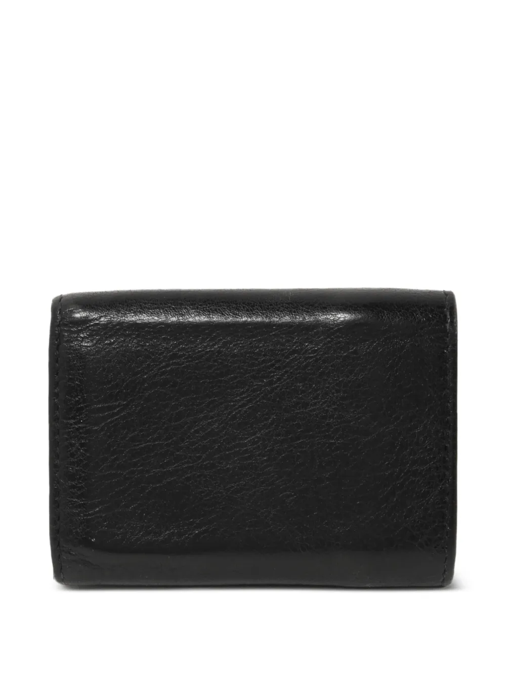 Balenciaga Pre-owned Studded Card Case in Black, view 2