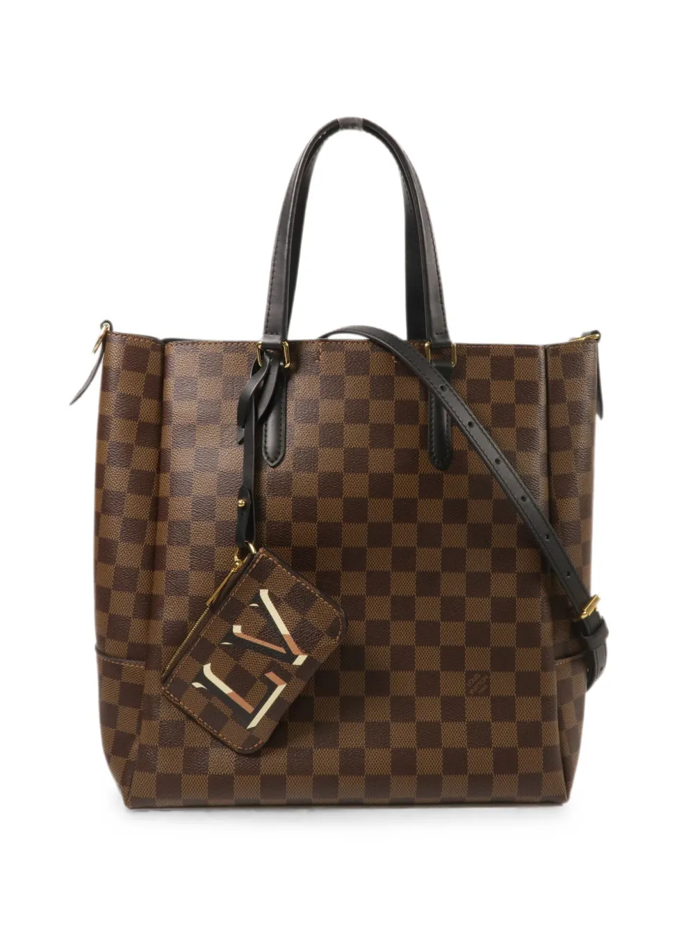Louis Vuitton Pre-Owned MM Belmont Damier tote bag - Marrone
