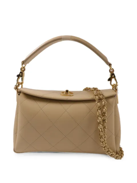 CHANEL Pre-Owned quilted CC turn-lock tote bag