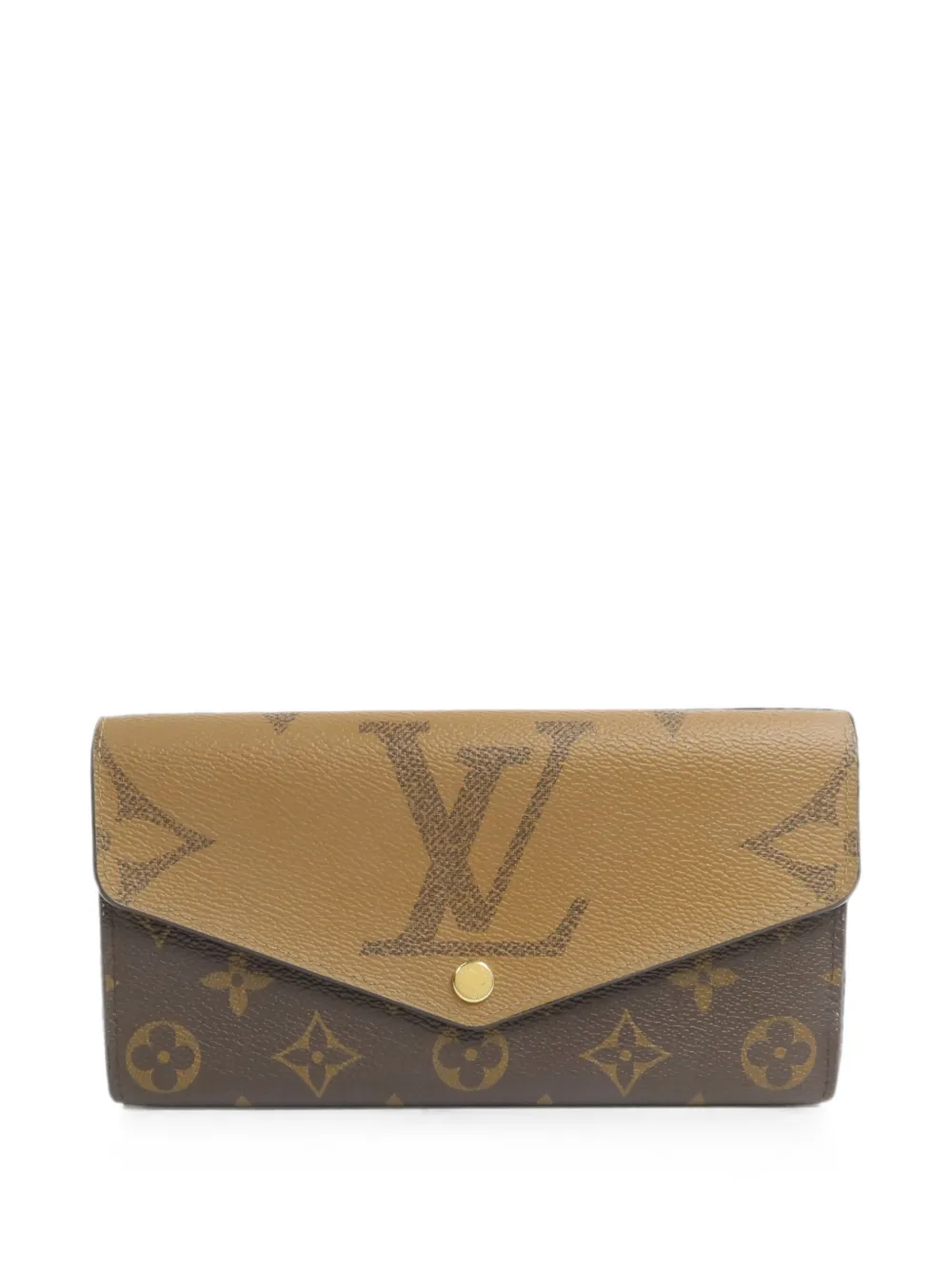 Louis Vuitton Pre-Owned Sarah Monogram Reverse wallet - Brown