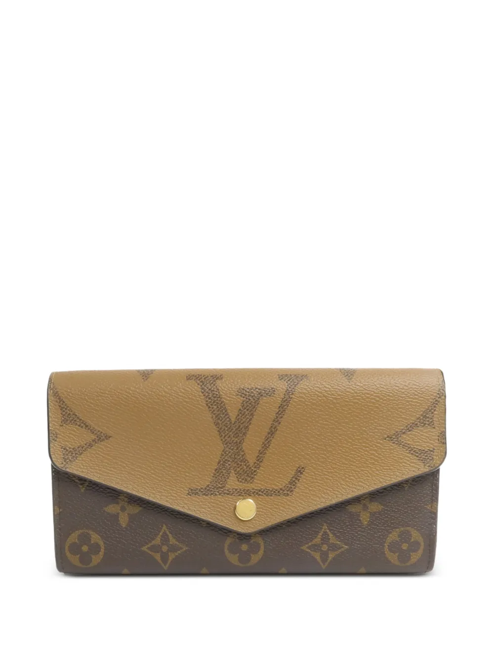 Louis Vuitton Pre-Owned Sarah Monogram Reverse wallet - Braun