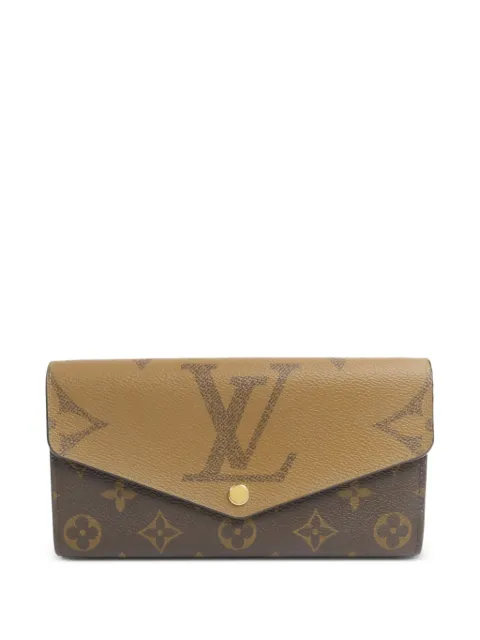 Louis Vuitton Pre-Owned portefeuille Sarah à design réversible