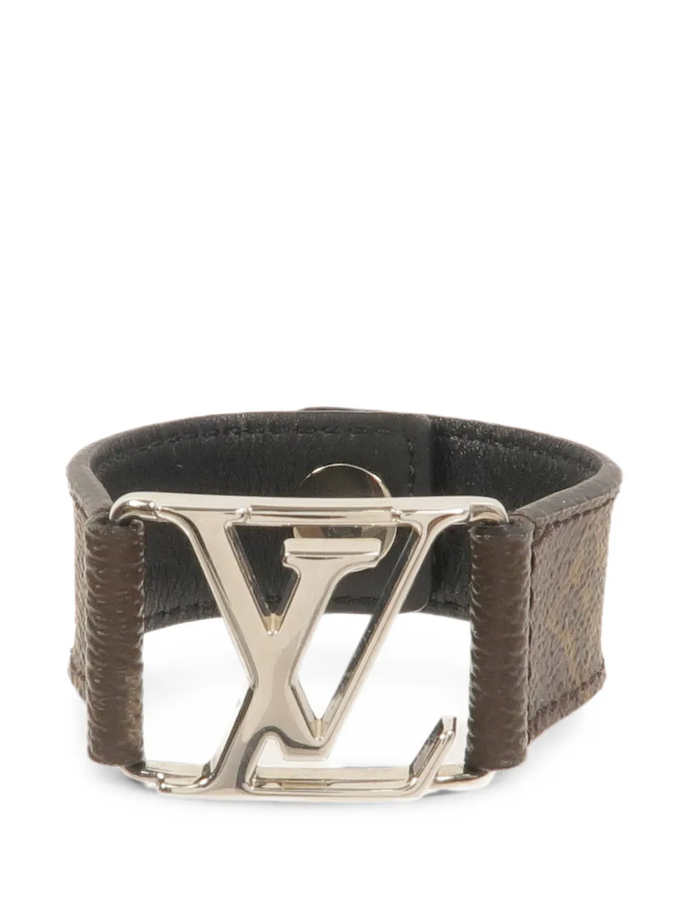 Louis Vuitton Pre-Owned Hockenheim Monogram bracelet - Argento