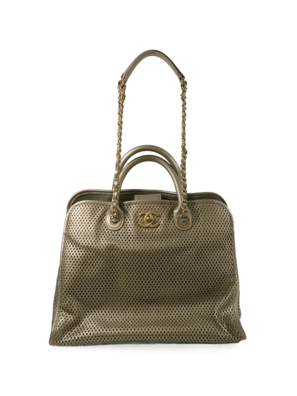 CHANEL Pre-Owned Up In The Air tote bag - Argento