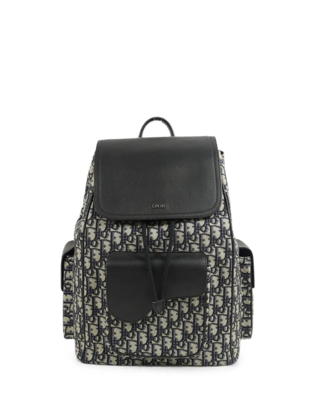 Christian Dior Pre-Owned Saddle Oblique backpack - Blue