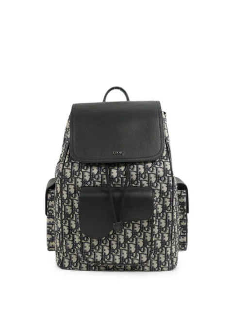 Christian Dior Pre-Owned Saddle Oblique backpack