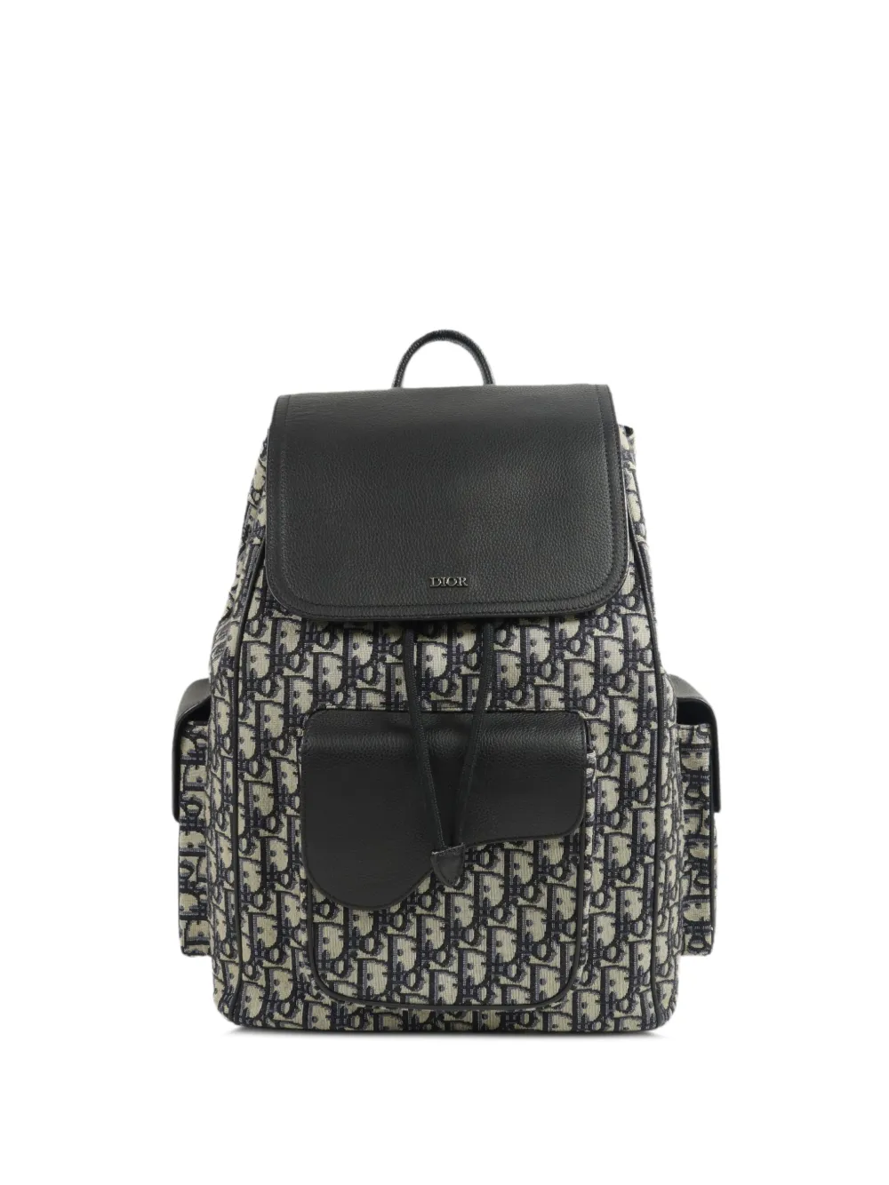 Christian Dior Pre-Owned Saddle Oblique backpack - Blau