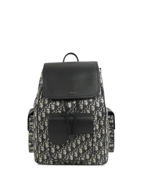 Christian Dior Pre-Owned mochila Saddle Oblique
