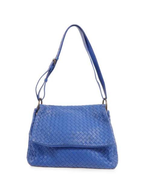 Bottega Veneta Pre-Owned intrecciatovævet skuldertaske