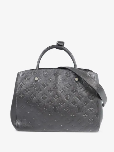 Louis Vuitton Pre-Owned BB Montaigne Monogram Empreinte tote bag