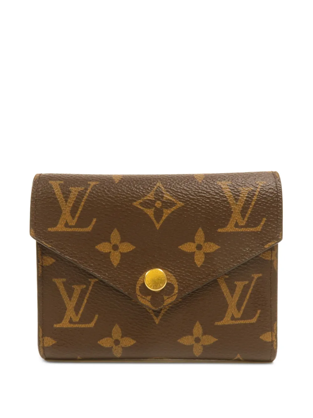 Louis Vuitton Pre-Owned Victorine Monogram wallet - Marrone