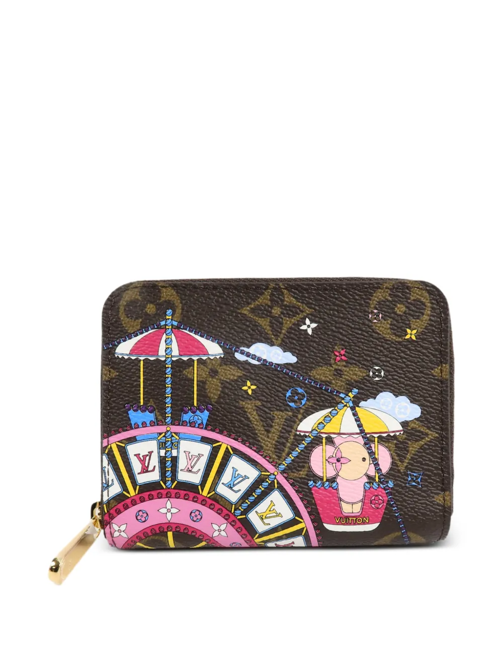 Louis Vuitton Pre-Owned Vivienne Zippy coin purse - Marrone