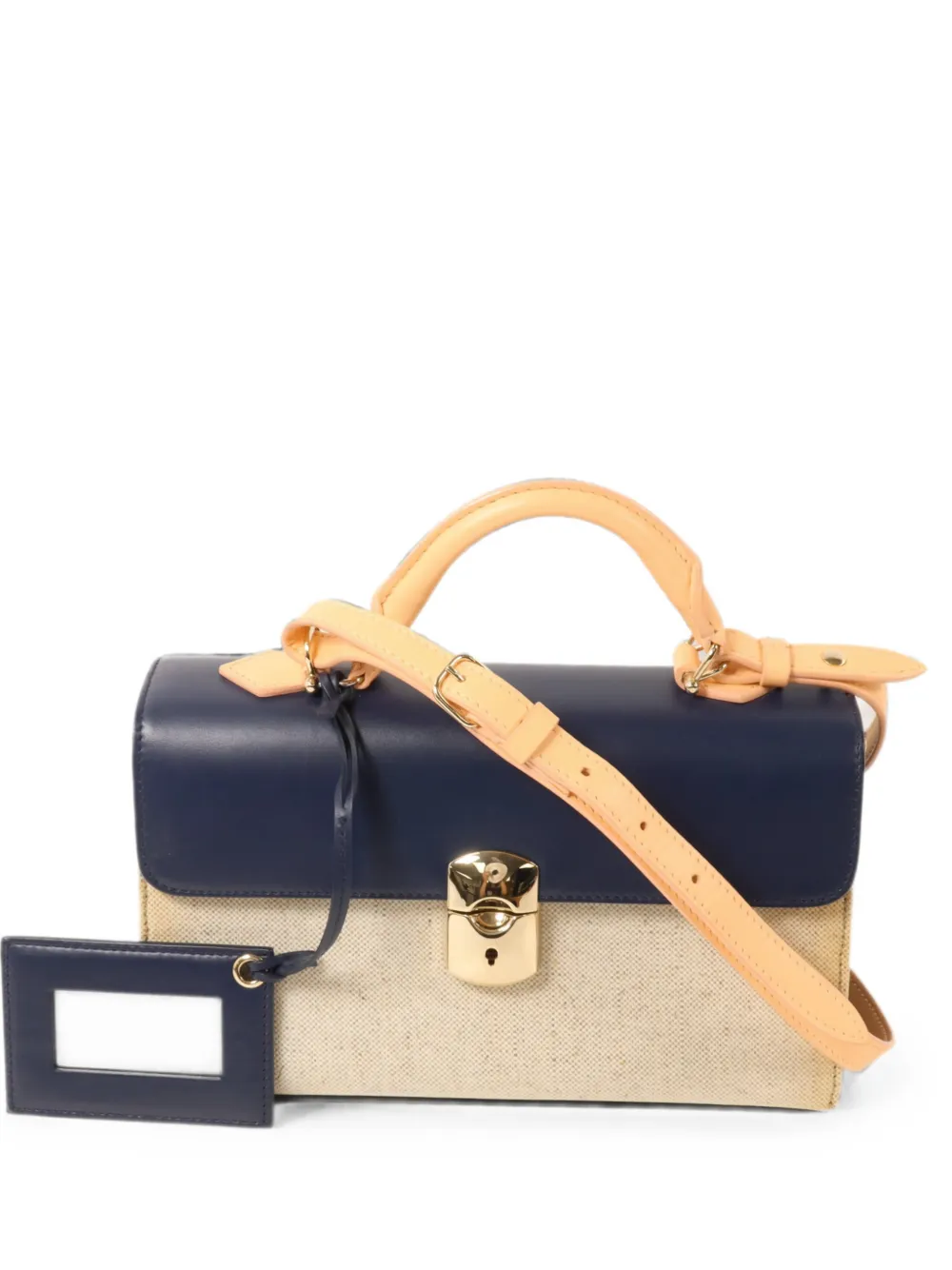 Balenciaga Pre-Owned Padlock two-way tote bag - Blau