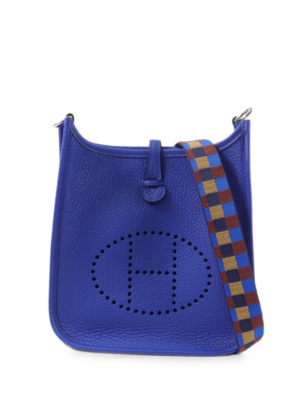 Hermès Pre-Owned 2021 TPM Evelyne shoulder bag - Blue