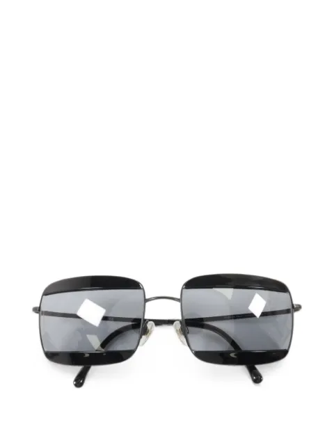 CHANEL Pre-Owned CC rectangle -frame sunglasses