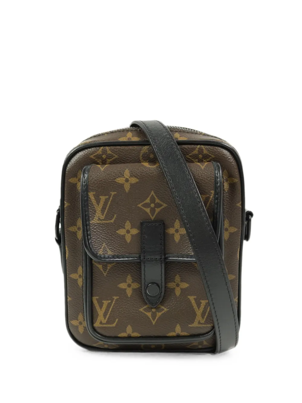 Louis Vuitton Pre-Owned Christopher Wearable messenger bag - Braun