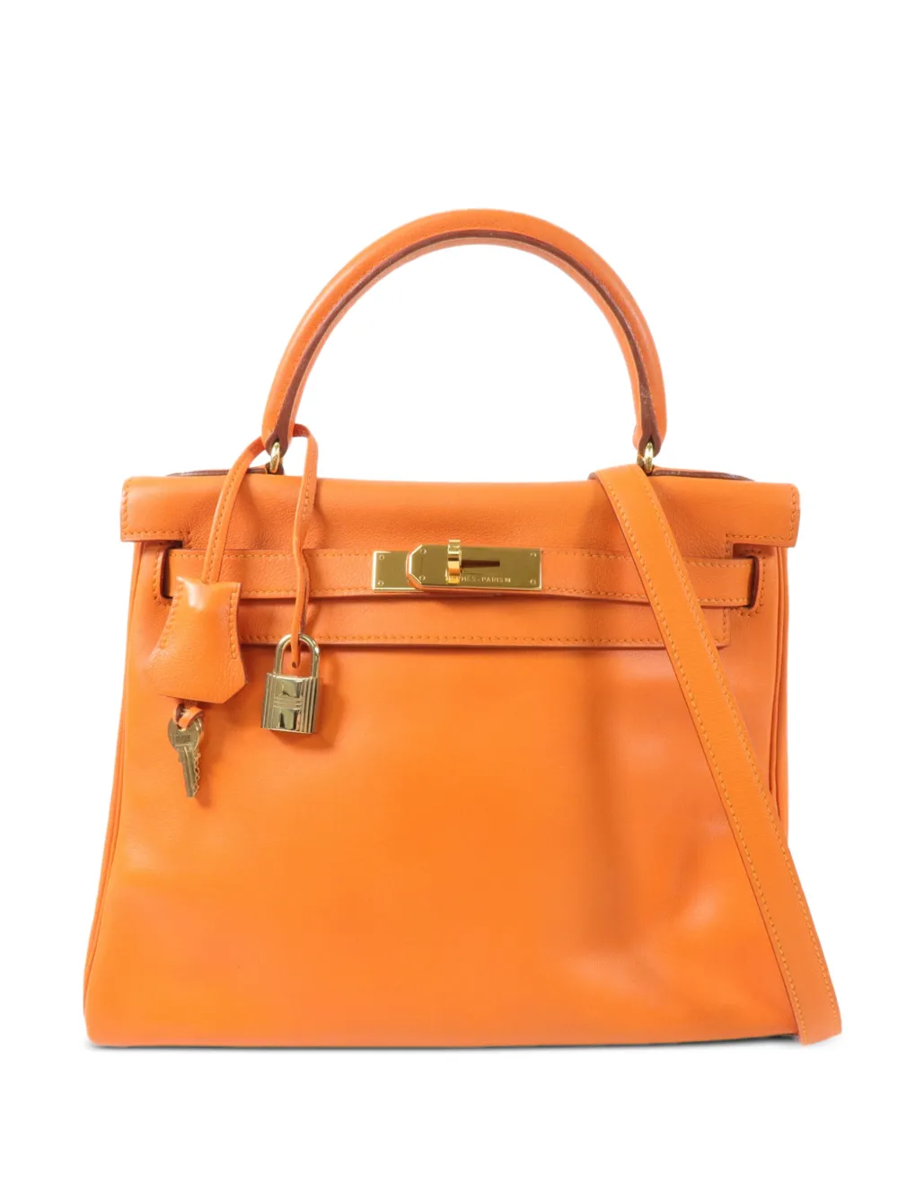 Hermès Pre-Owned 28 Kelly tote bag - Orange