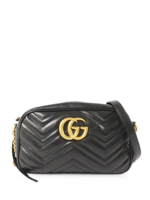 Gucci Pre-Owned bolsa crossbody con placa GG