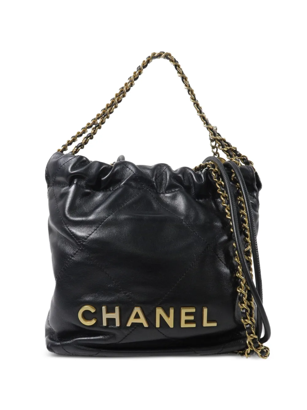 CHANEL Pre-Owned mini Chanel 22 shoulder bag - Nero