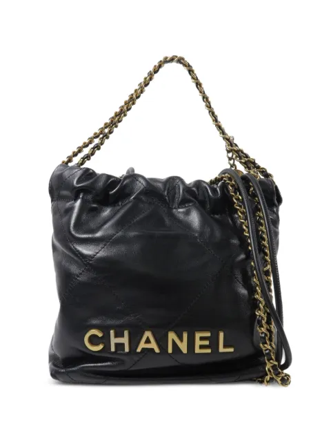 CHANEL Pre-Owned mini Chanel 22 shoulder bag