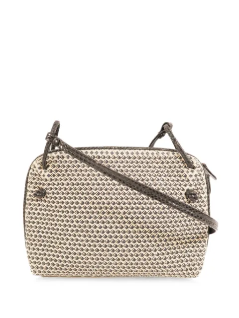Bottega Veneta Pre-Owned woven-design cross-body bag