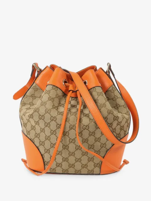 Gucci Pre-Owned GG-pattern bucket bag